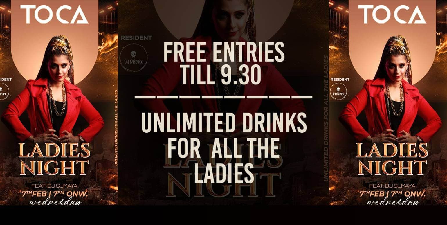 Wednesday Ladies Night | Toca