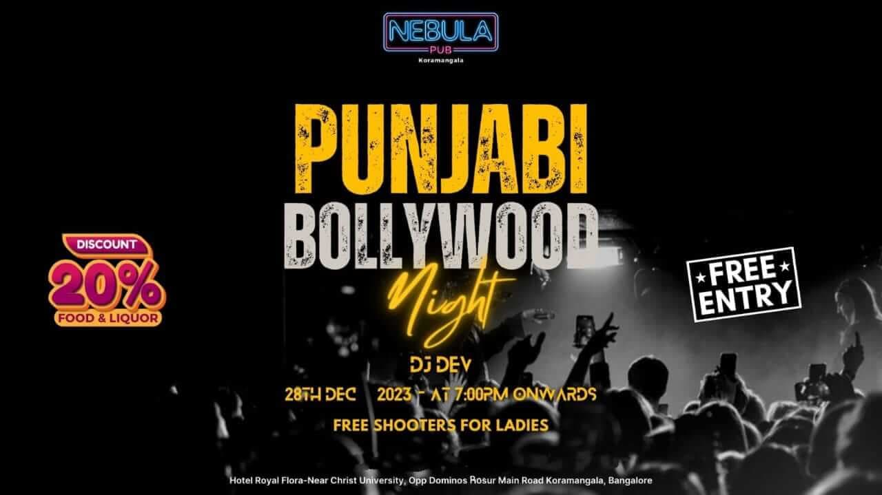 Punjabi Bollywood Night | Nebula Pub