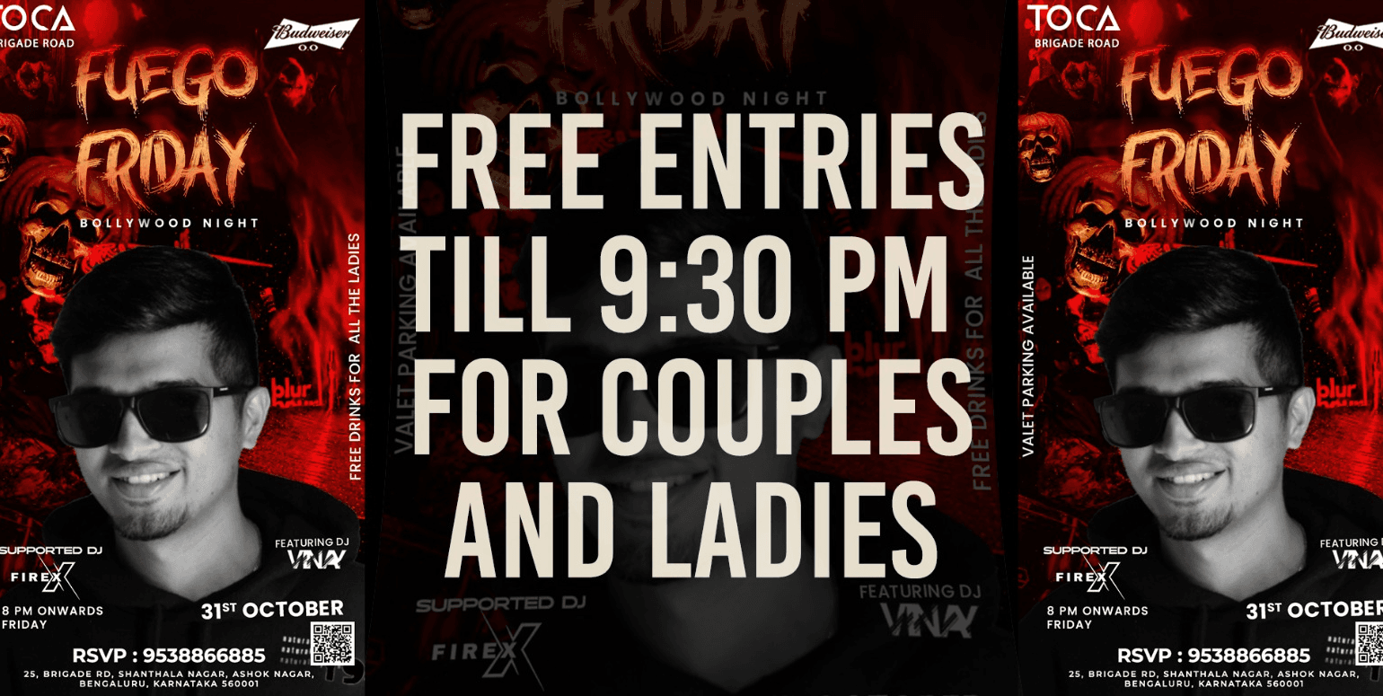 Fuego Fridays | Halloween Night Ft DJ Vinay