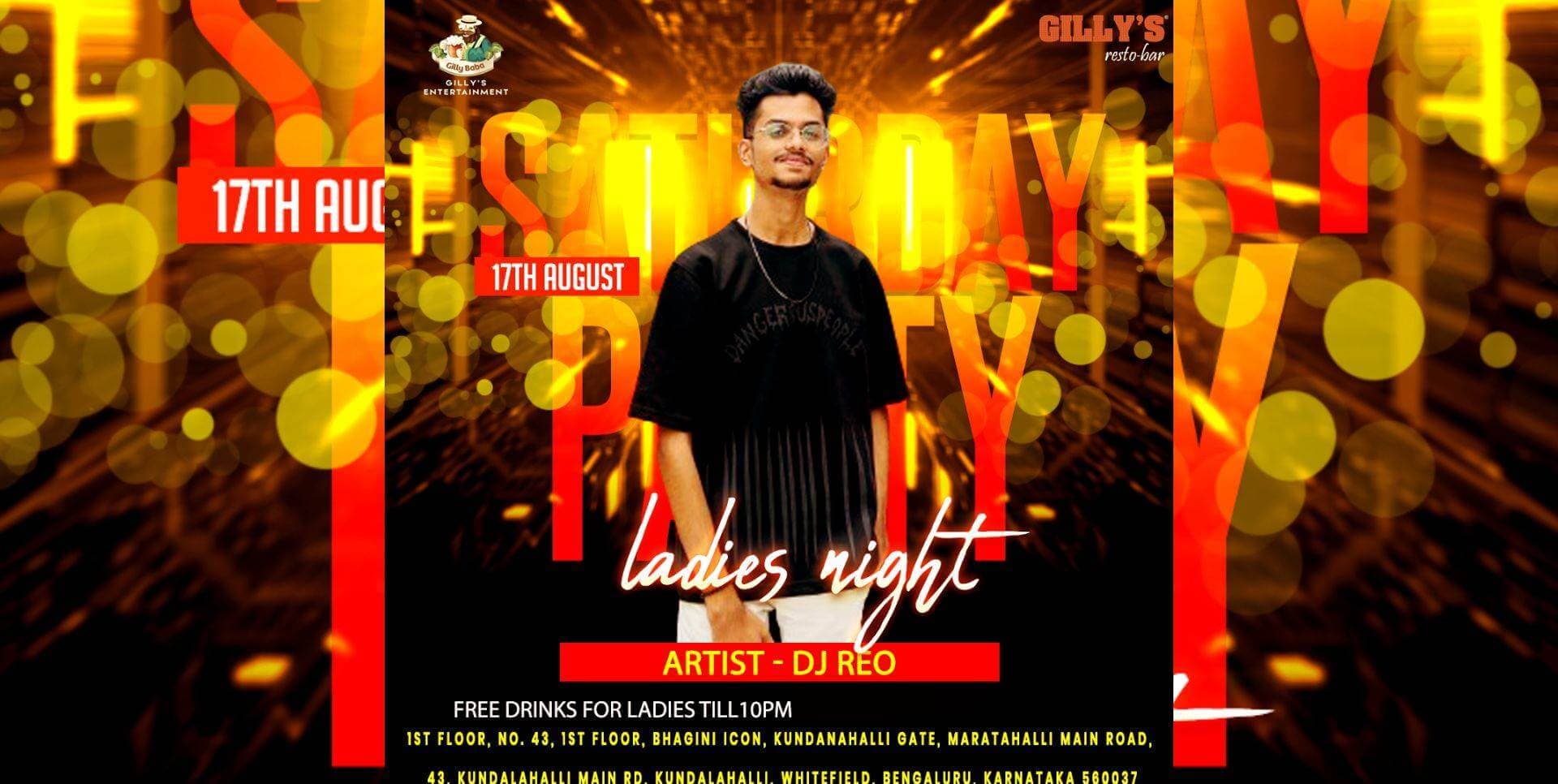 Saturday Ladies Night | Gillys Kundanahalli
