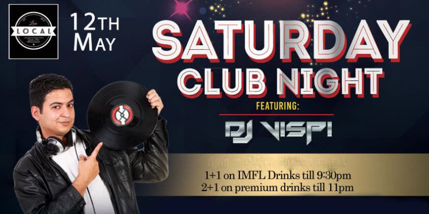 Saturday Club Night - DVJ Vispi