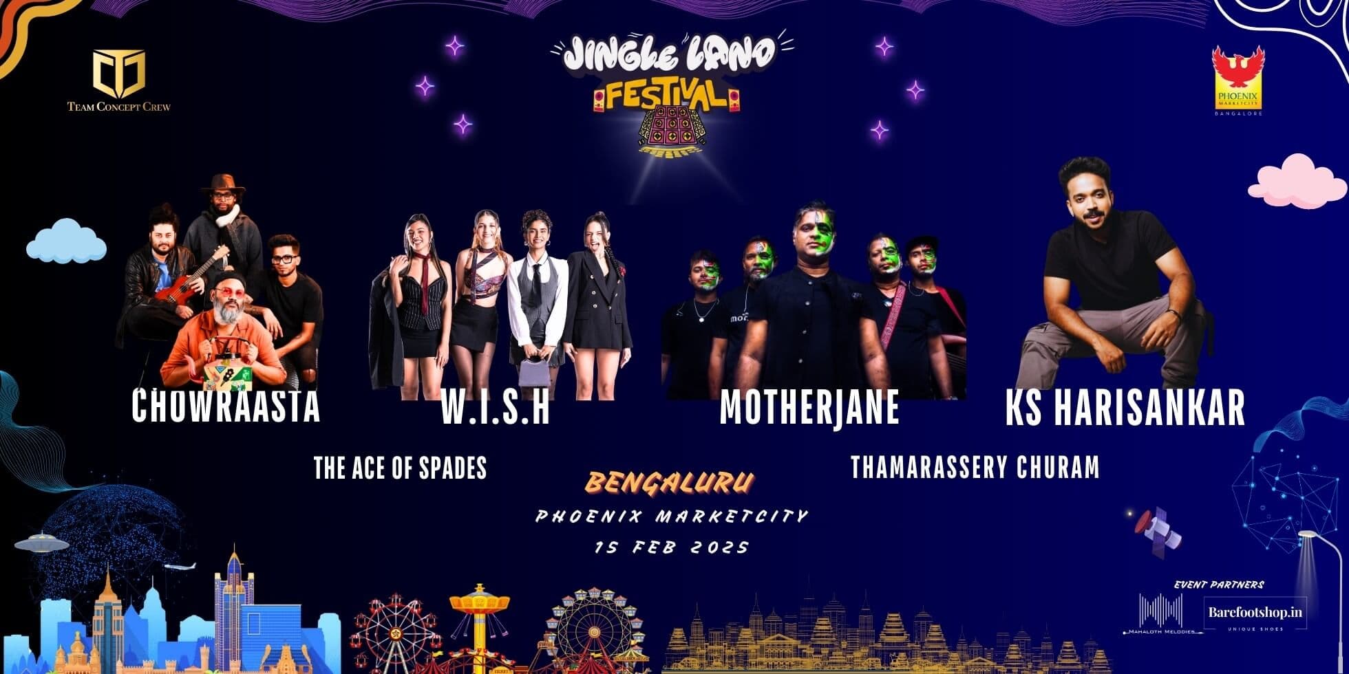 Jingle Land Festival - Bangalores Biggest Music Festival