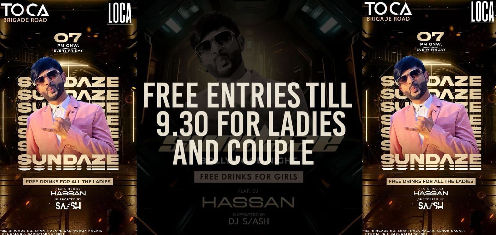 Sunday Sundaze Bollywood Night | Toca Brigade