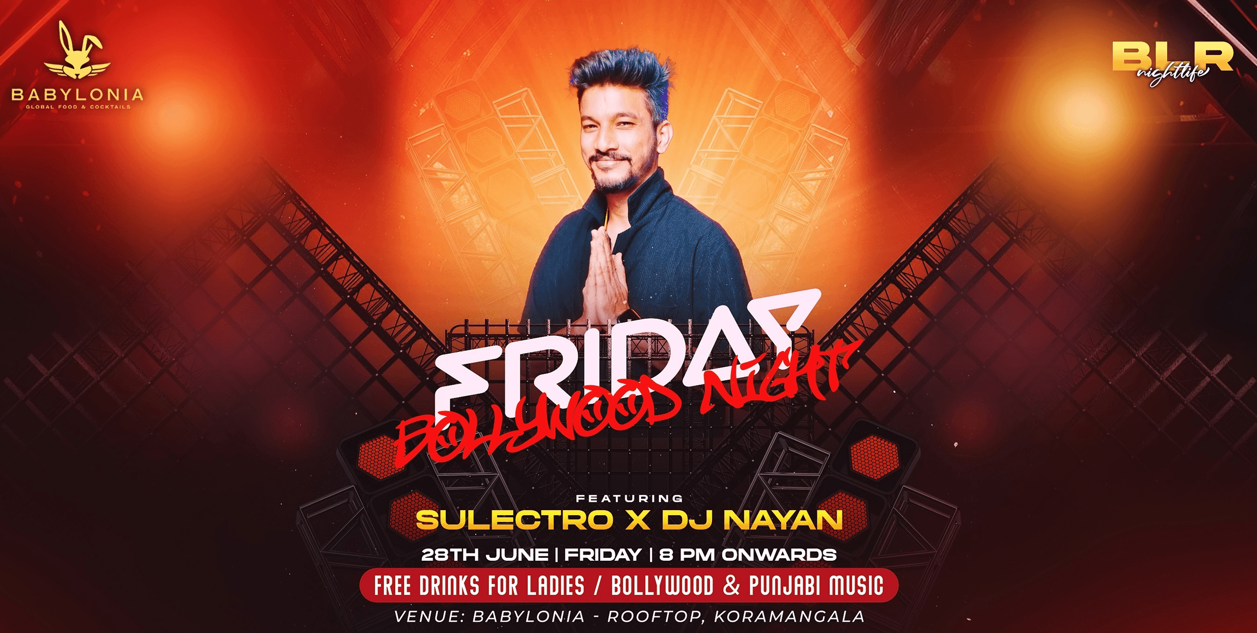 Friday Bollywood Night | Babylonia Rooftop