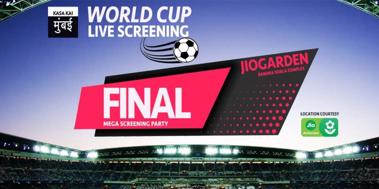 World Cup Final Mega Screening Party At JioGarden