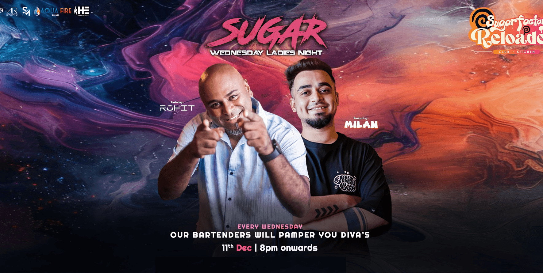 Sugar Wednesday Ladies Night
