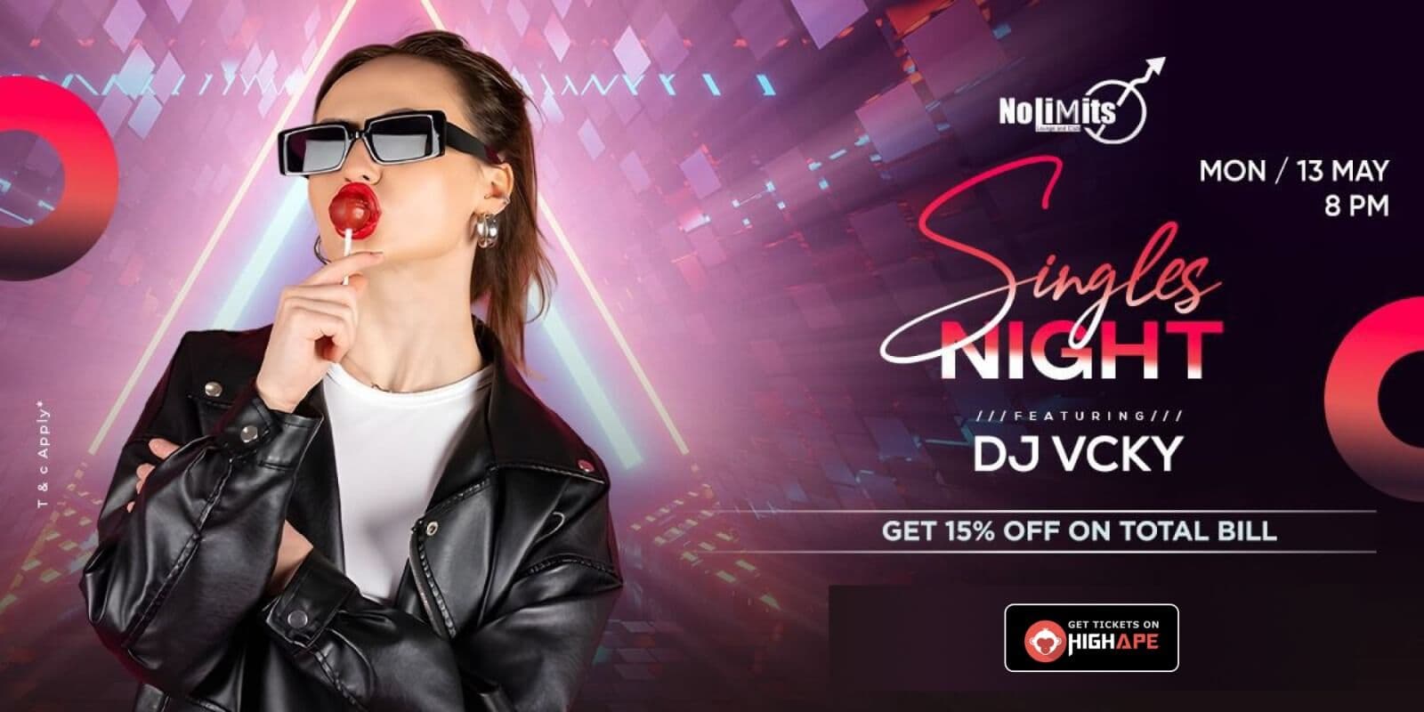 Singles Night | Nolimmits Lounge 