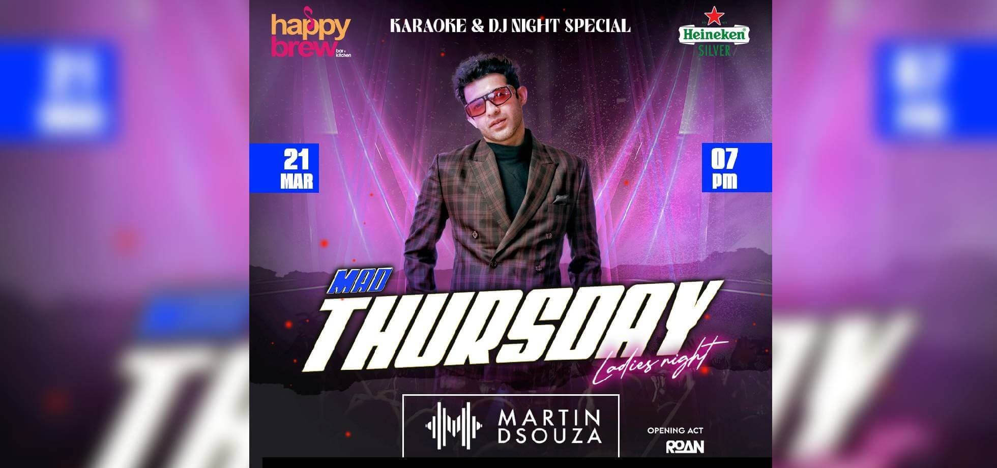 Mad Thrusday Ladies Night