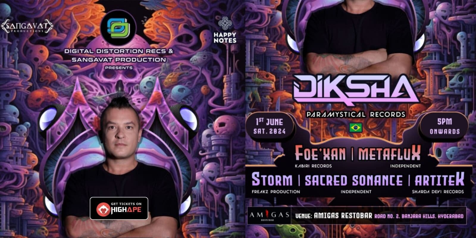 Diksha Live At Amigas Resto Bar