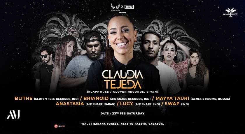 Claudia Tejeda Live | Goa 
