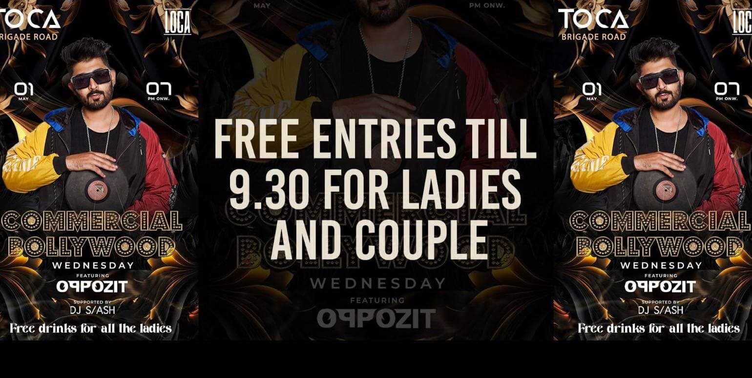 Commercial Bollywood Wednesday Night | Toca Brigade