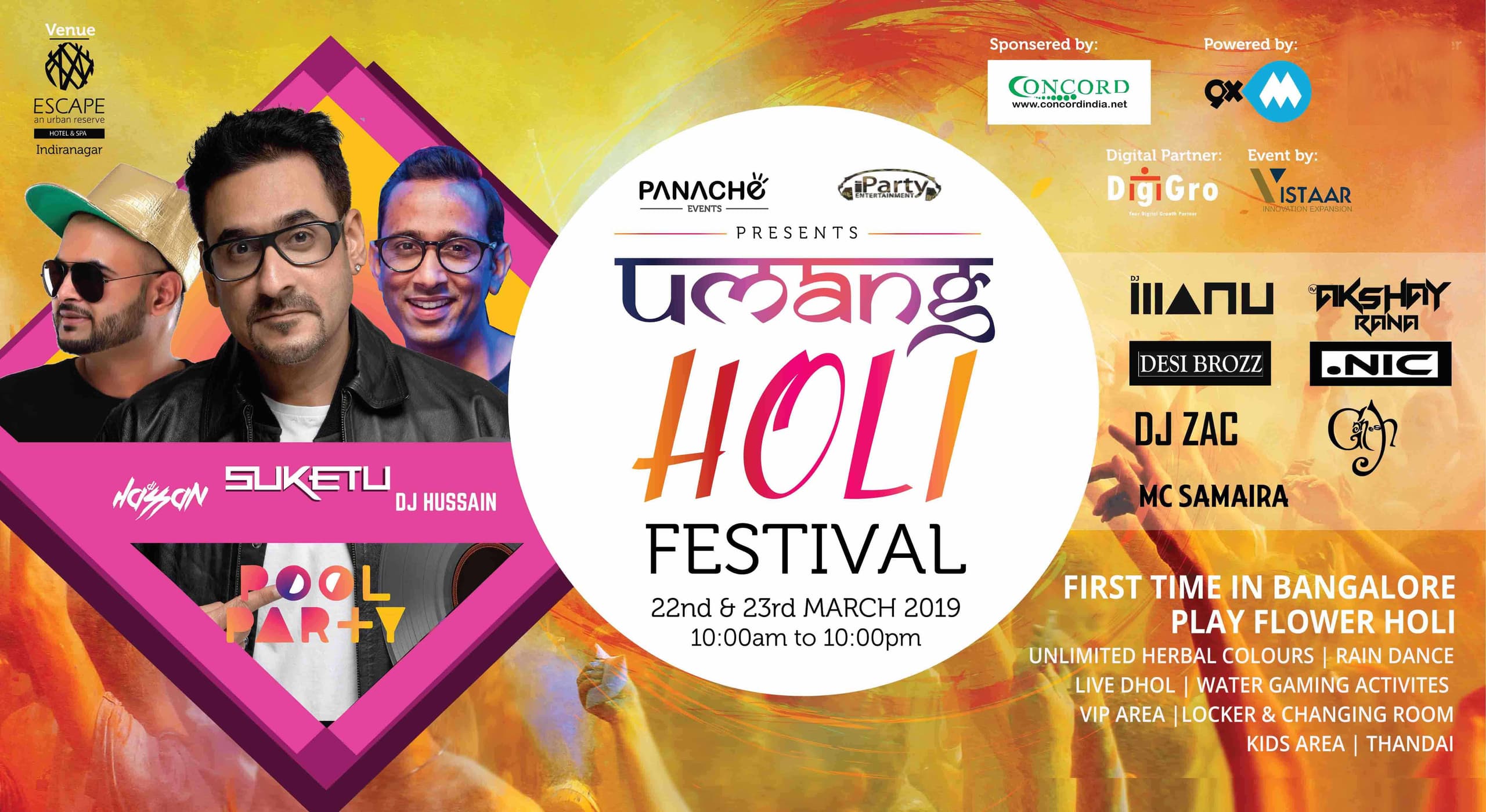 Umang Holi Festival 2k19