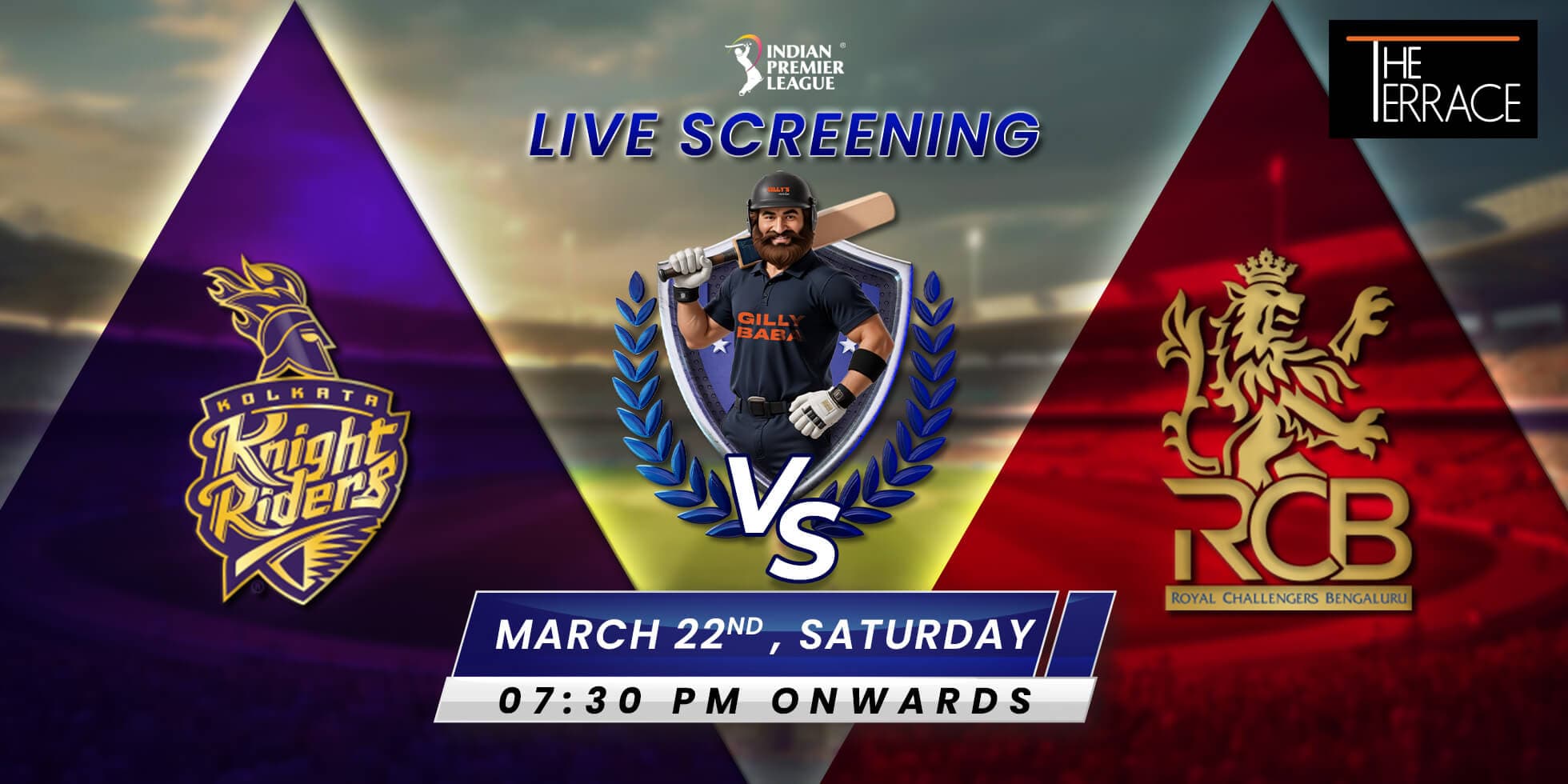 IPL Live Screening | RCB Vs KKR