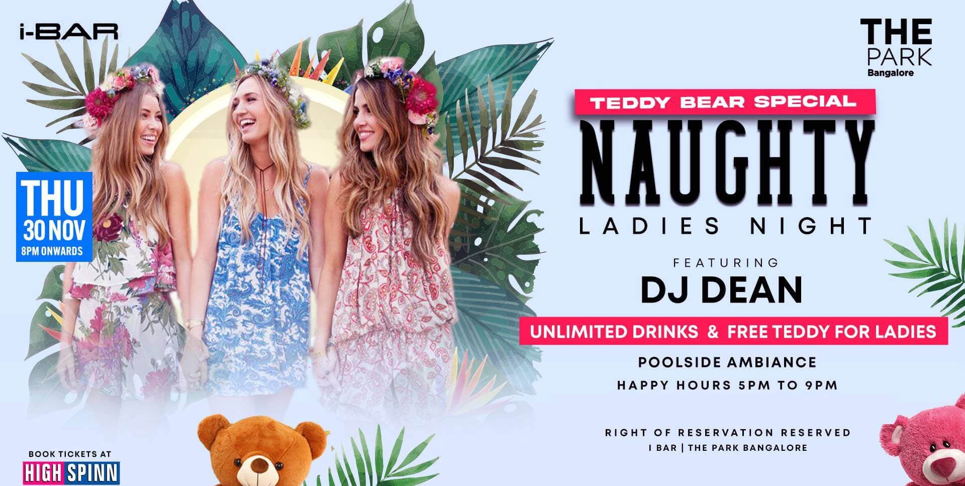 Teddy Bear Special Naughty Ladies Night