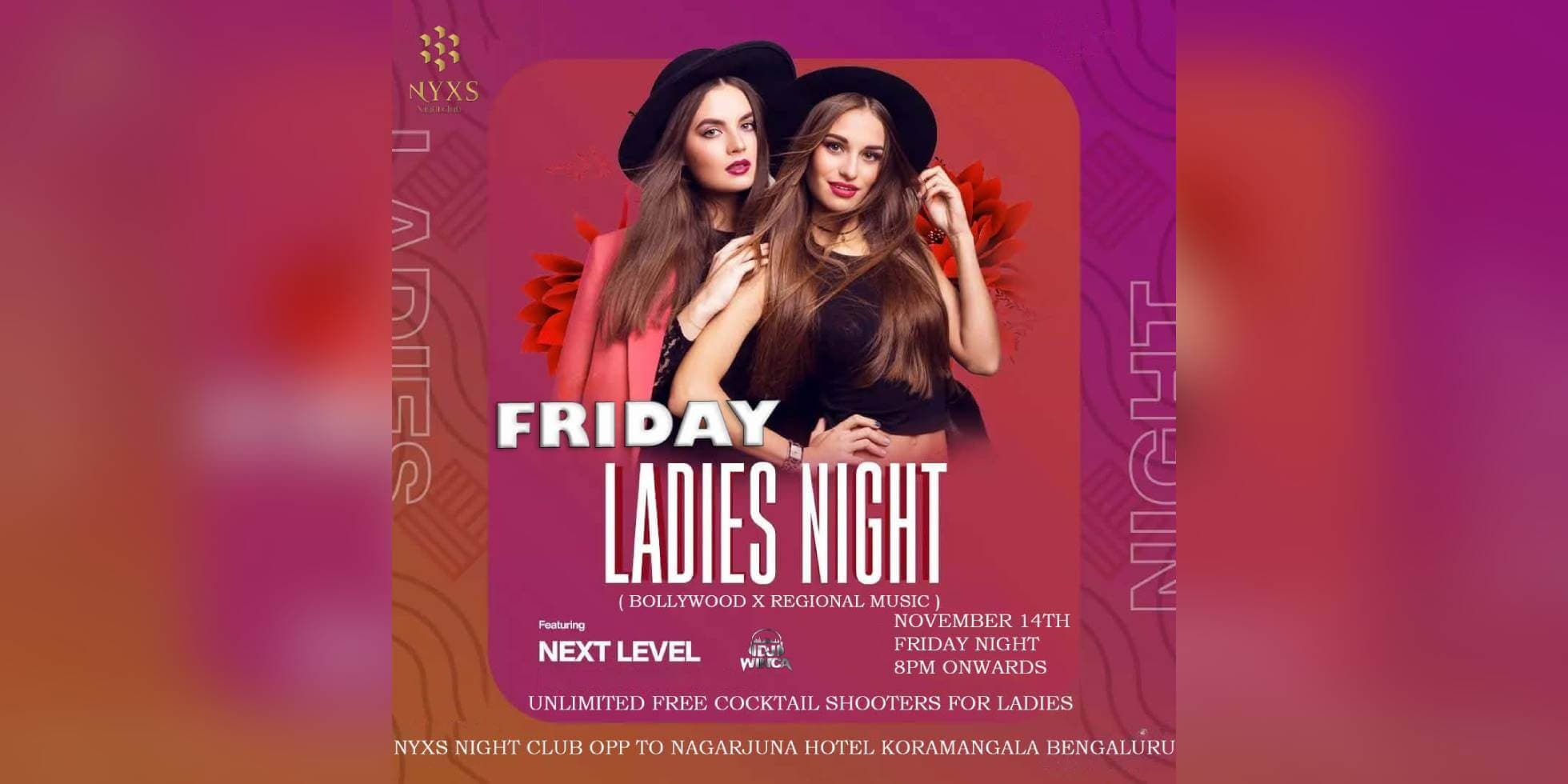 Friday Ladies Night