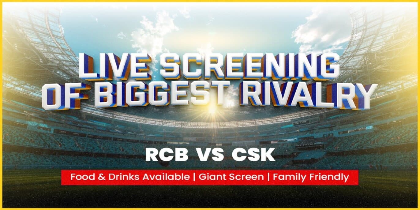 Screening Of Royal Challengers Bangalore Vs Chennai Super Kings
