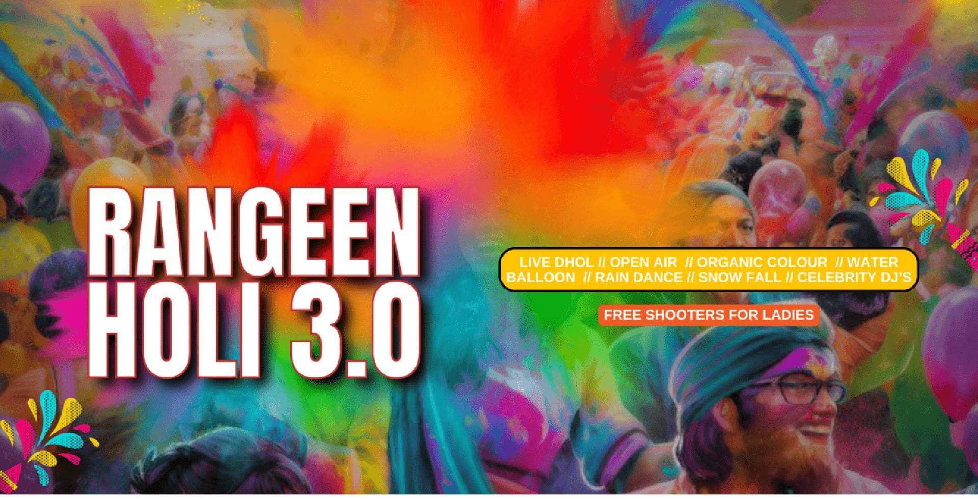 Rangeen Holi 3.0 | VRR Lakeview