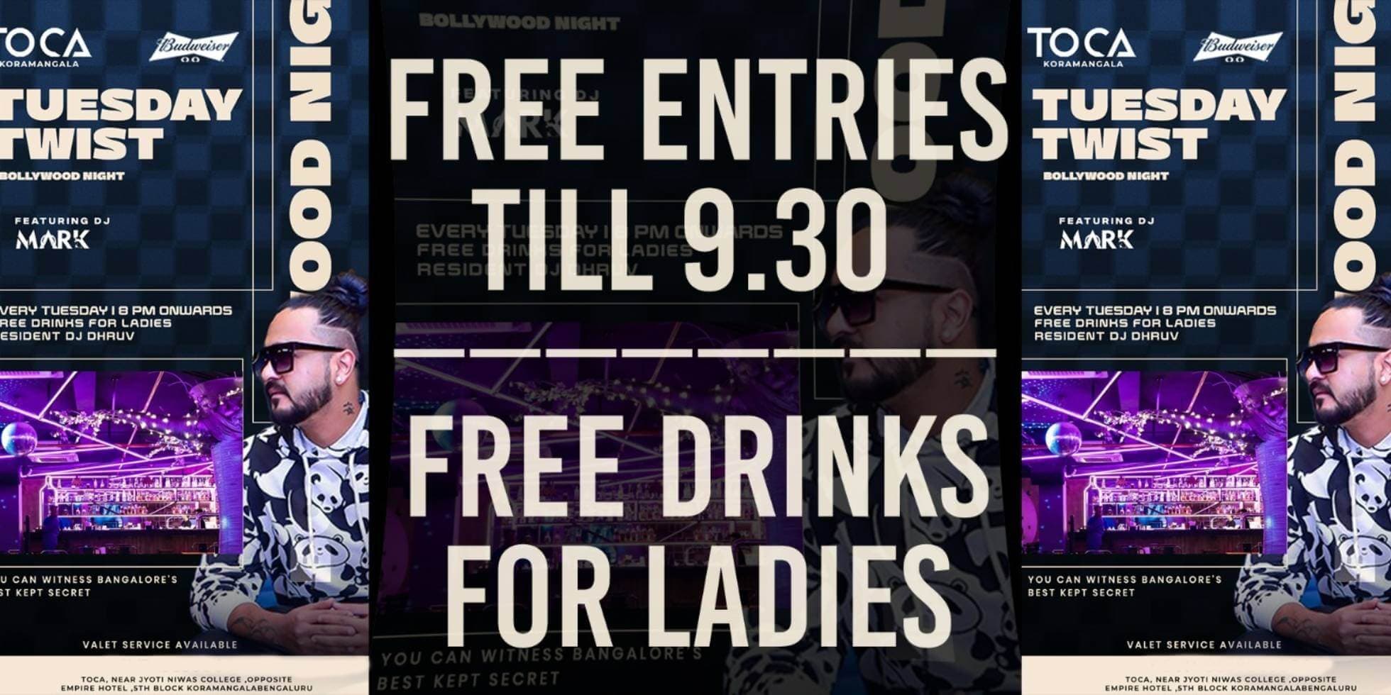 Tuesday Twist Bollywood Night At Toca Koramangala