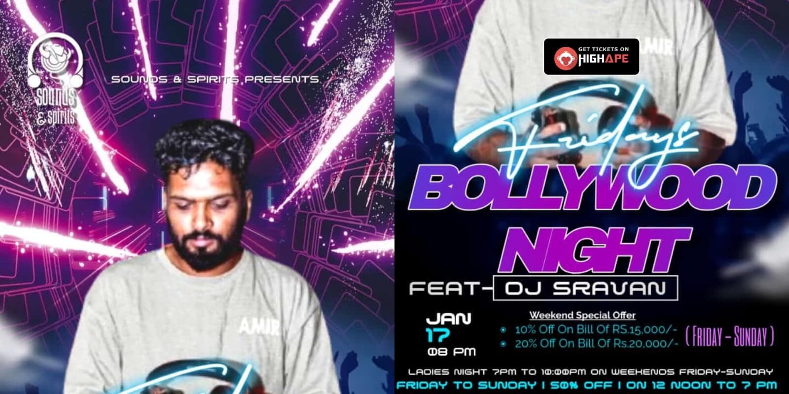 Bollywood Friday Night | Sounds & Spirits