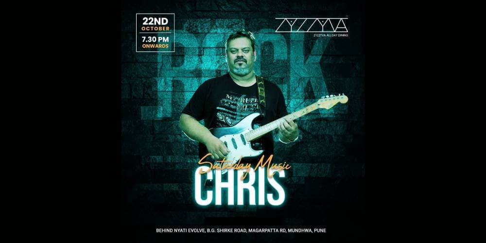 Chris Performing Live At Zyzzyva