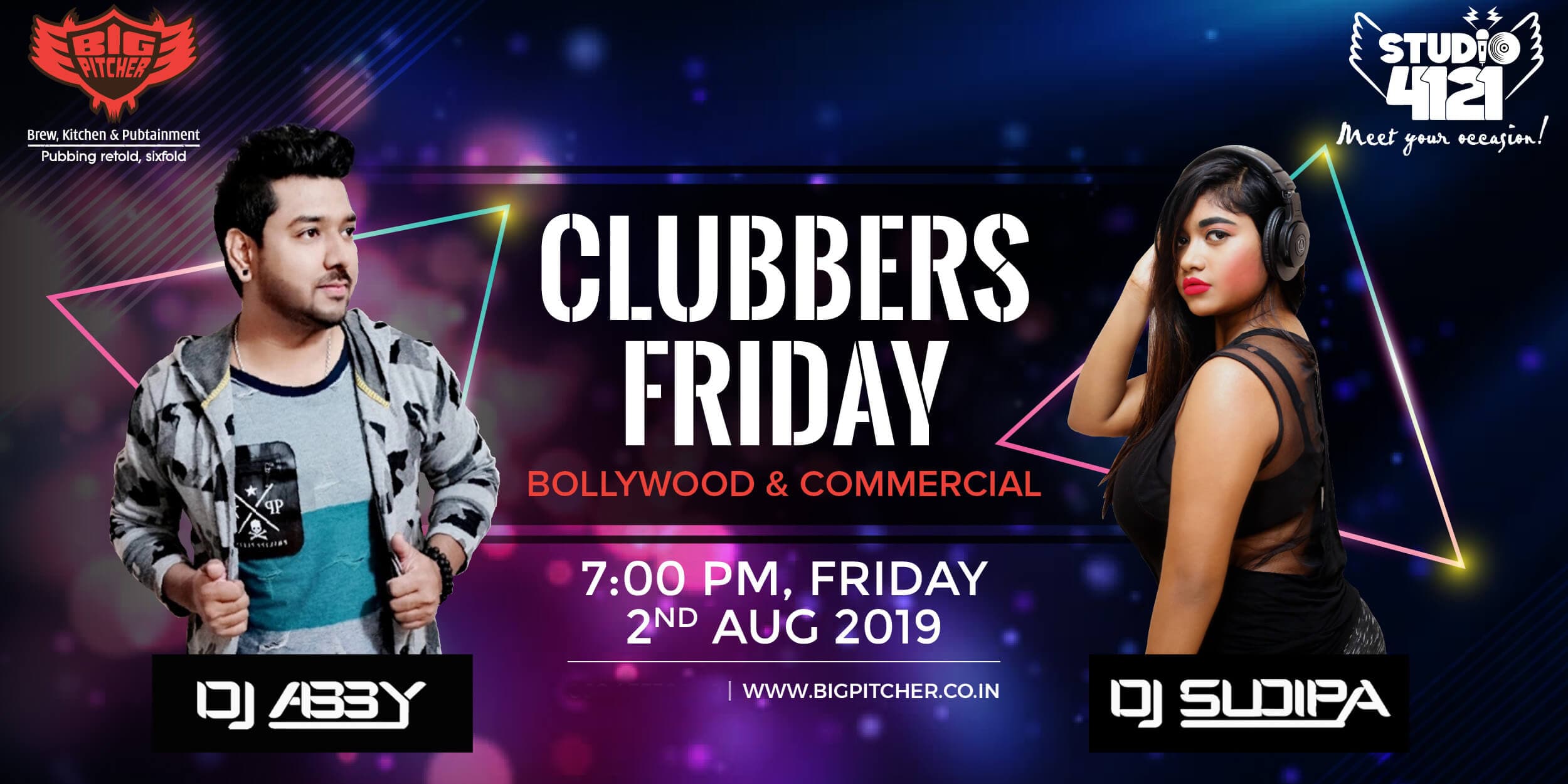 Clubbers Friday Night