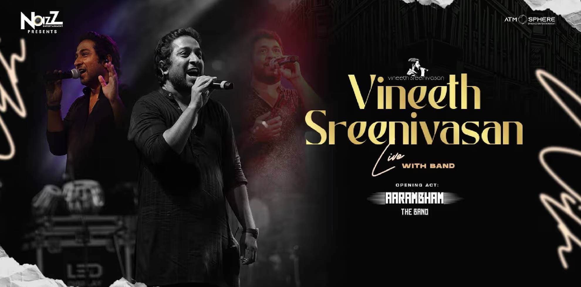Vineet Sreenivasan Live Concert | Hyderabad