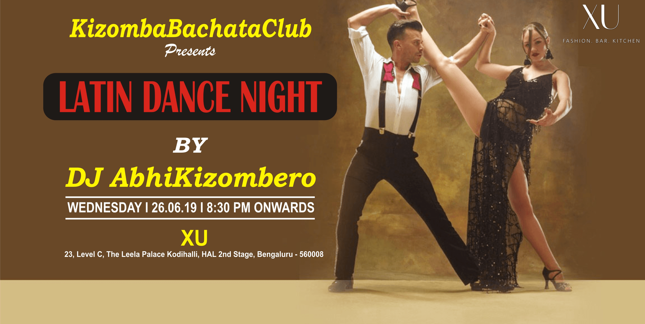 Grand Latin Dance Social Night By International Dance Maestro