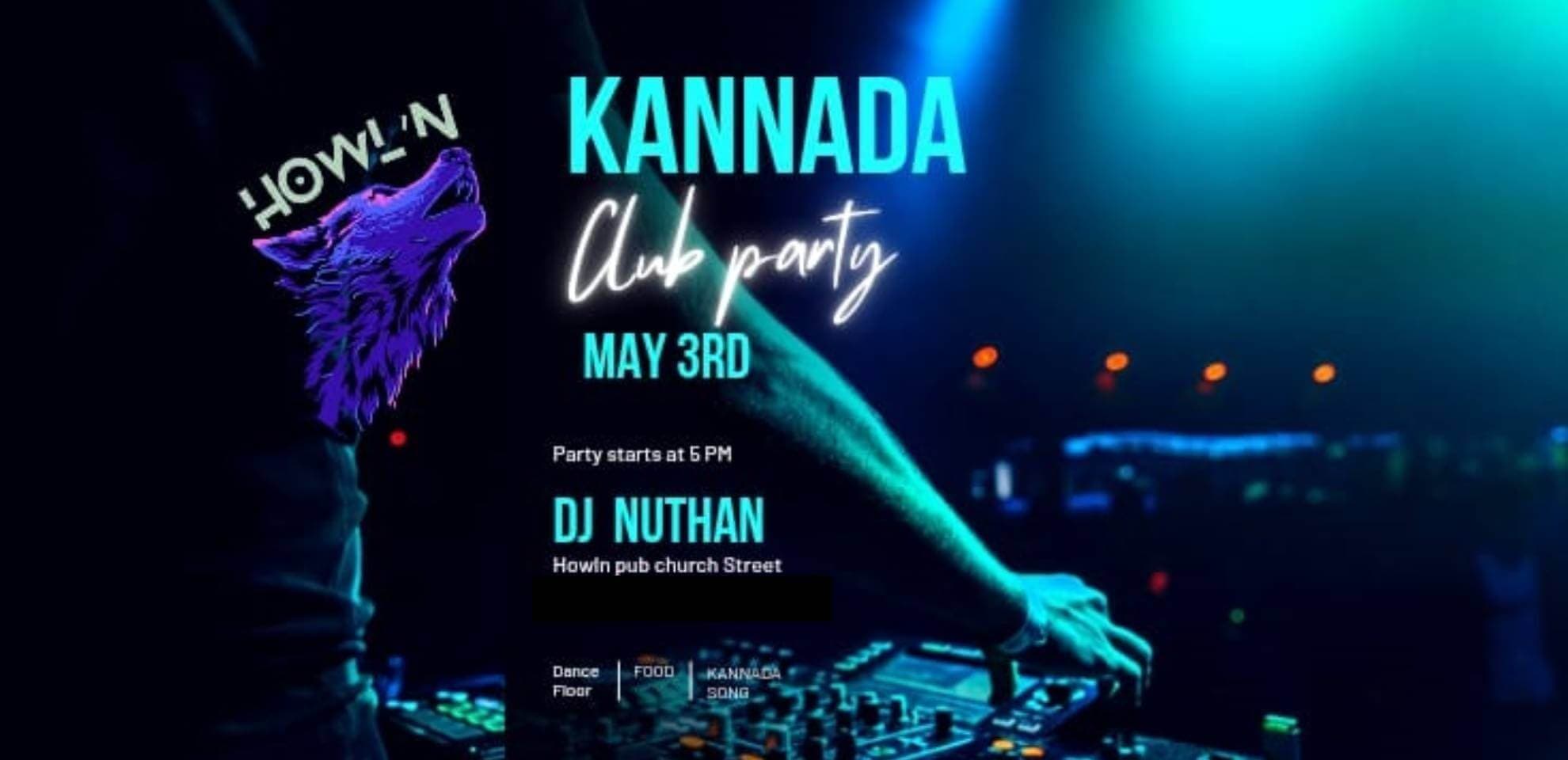 Kannada Club Party | Howl n Pub