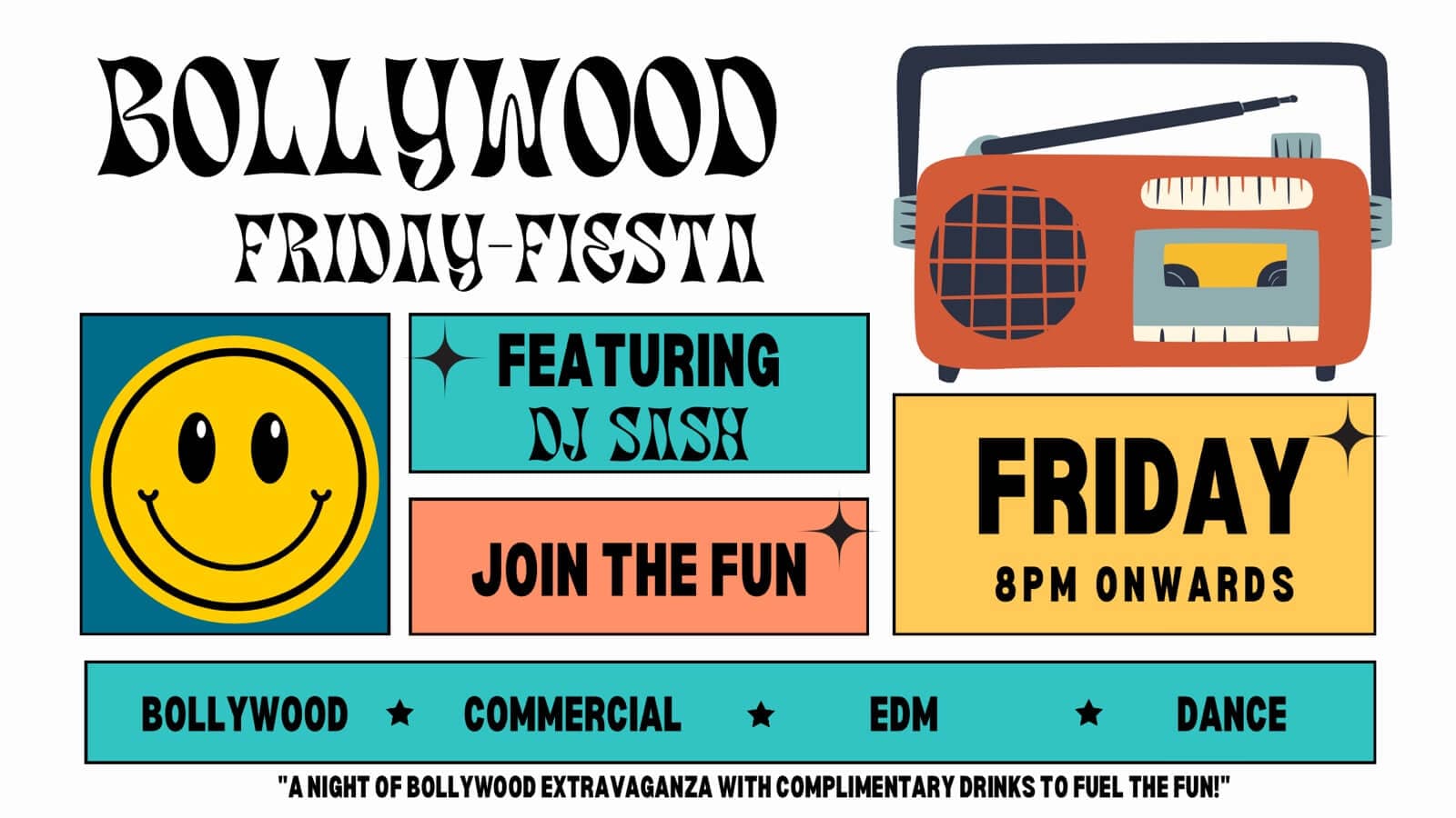 Bollywood Friday Fiesta 