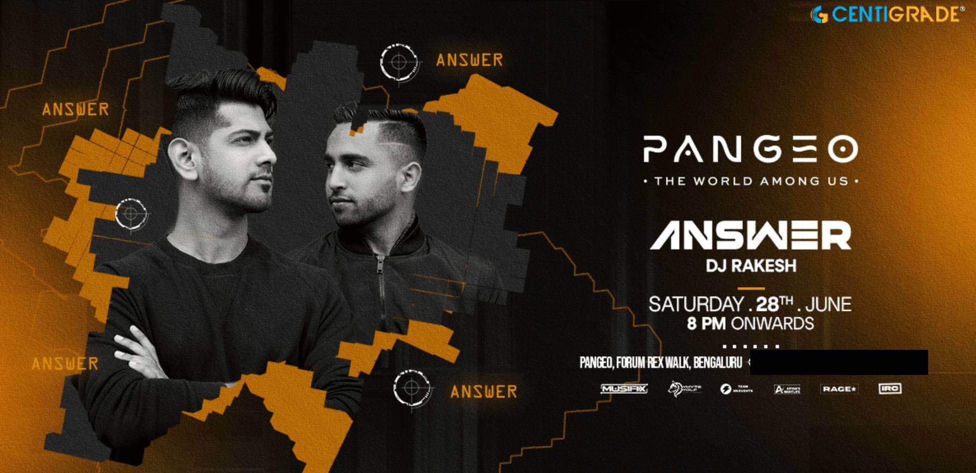 CentiGrade Club Nights Ft Answer | Pangeo