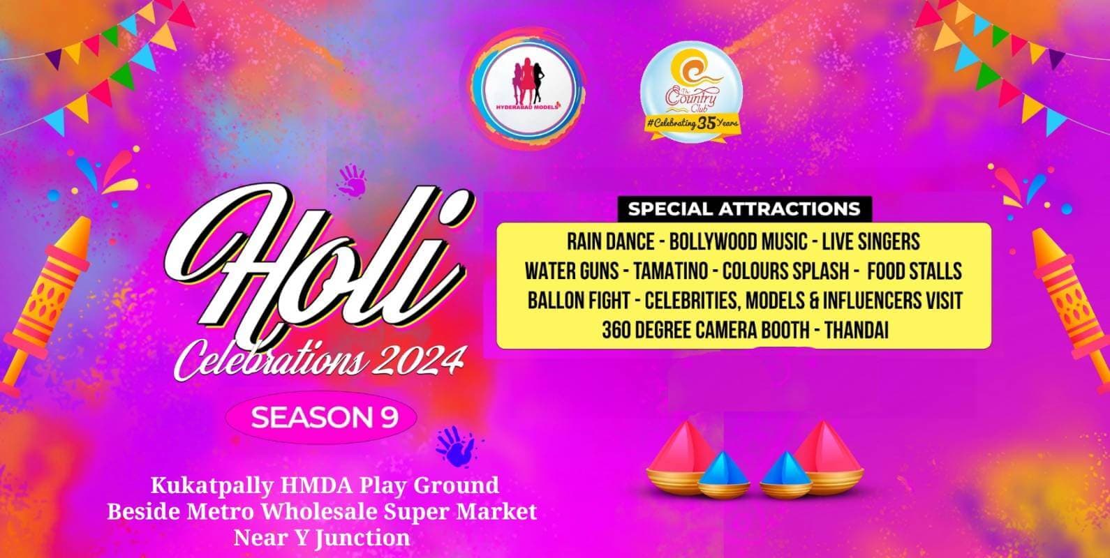 Holi Celebrations Season 9 | Hyderabad Models