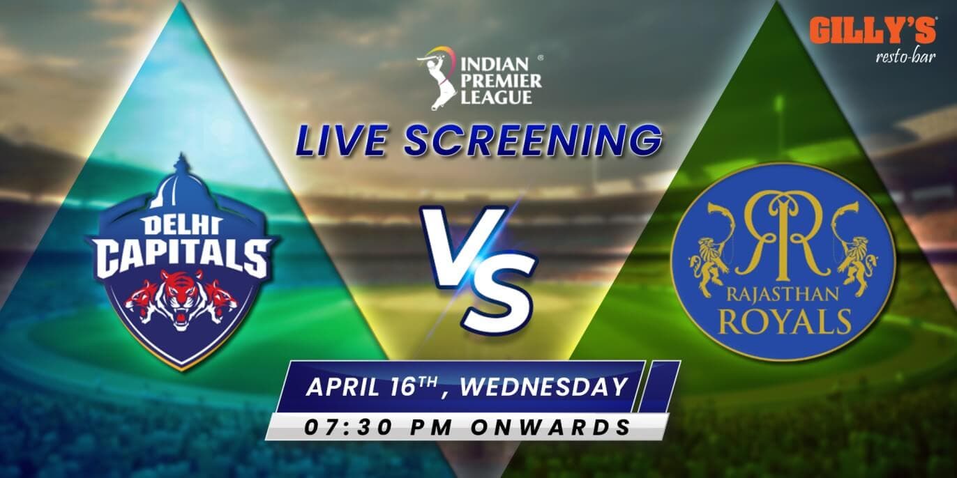 DC Vs RR | IPL Live Screening 