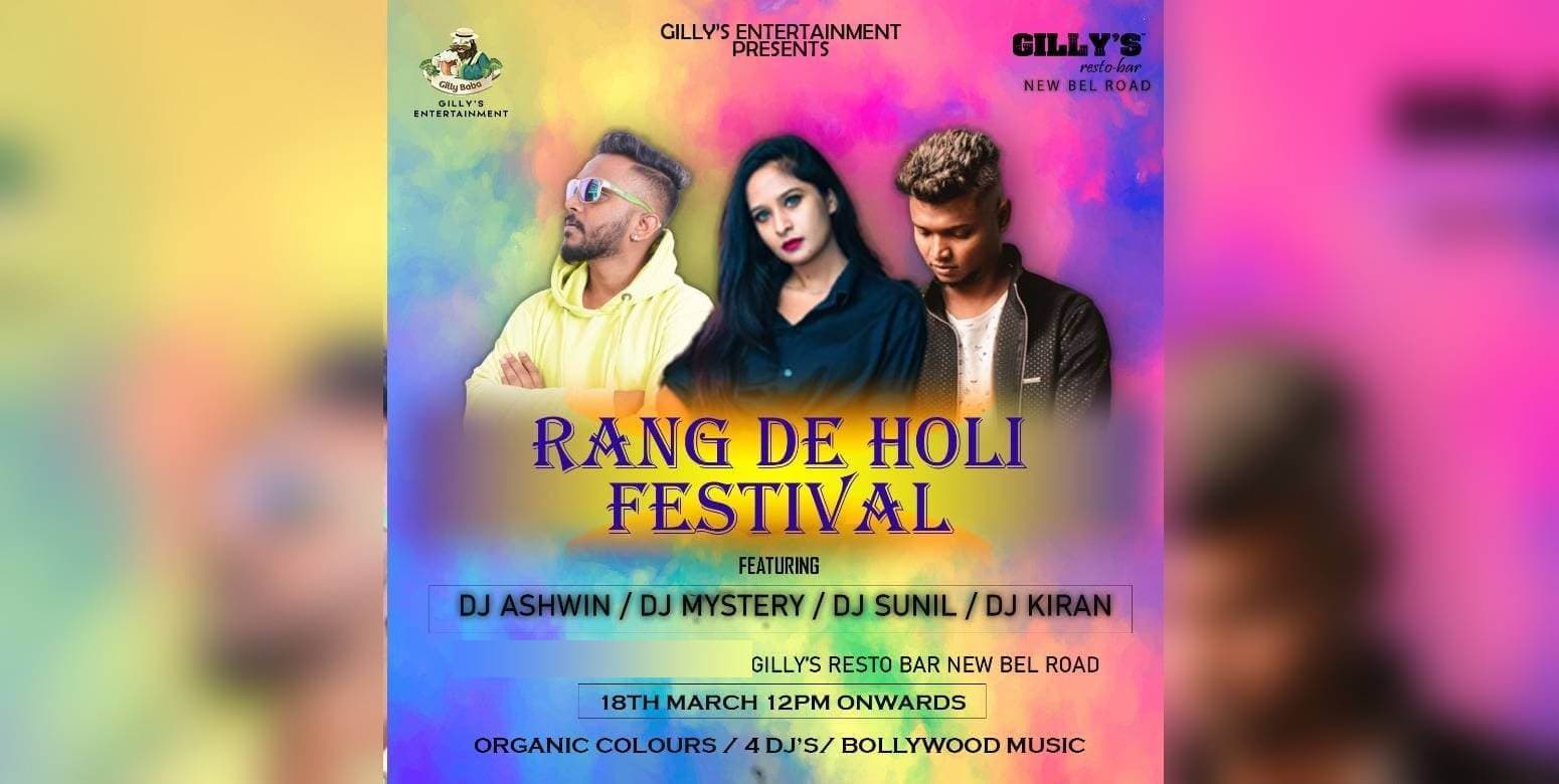 Rang De Holi Festival