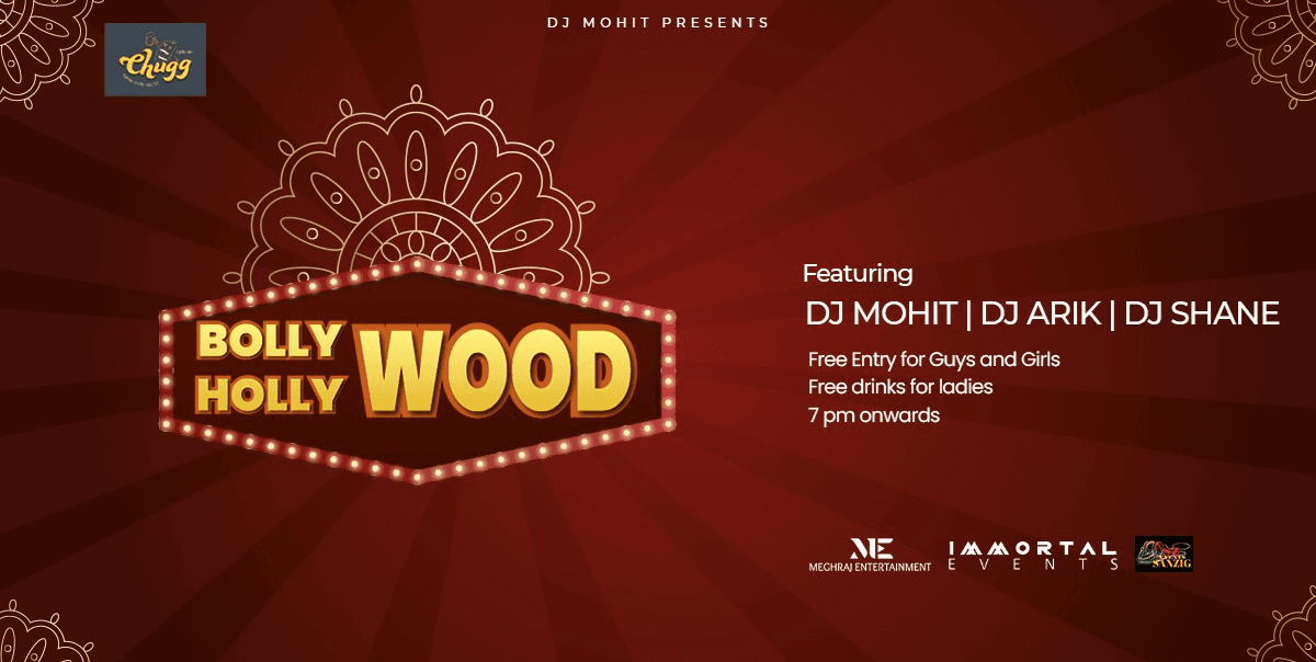 Saturday Bolly And Hollywood Party