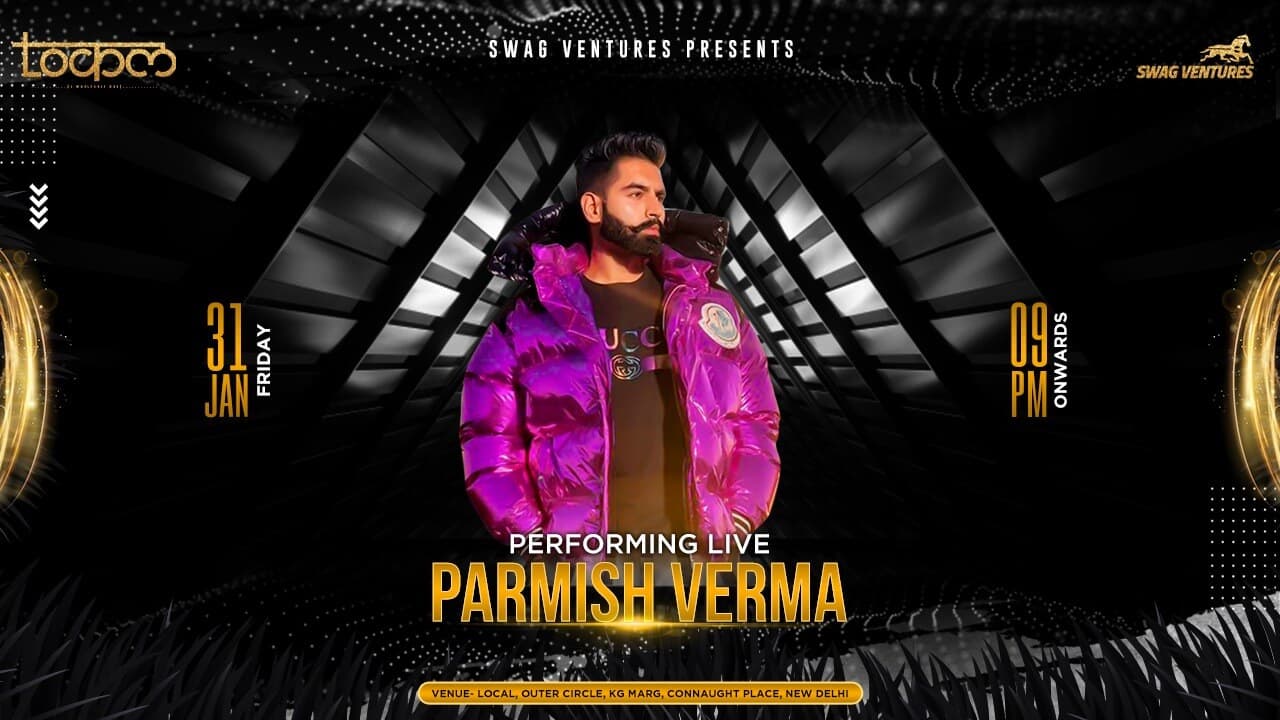 Punjabi Rockstar Parmish Verma Performing Live