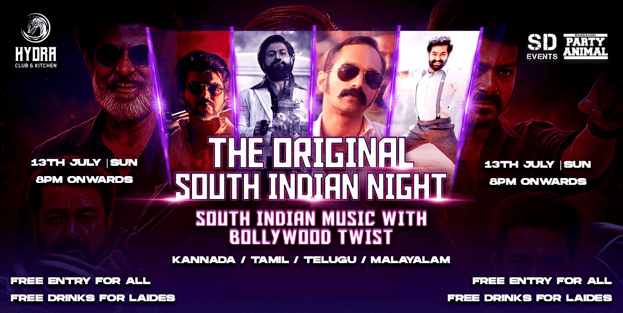 The Original South Indian Night At Hydra Club