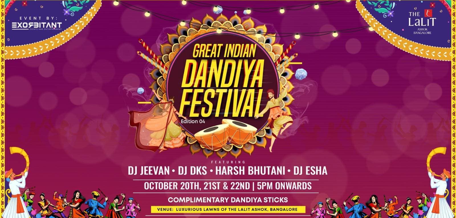 The Great Indian Dandiya Festival | The Lalit Ashok