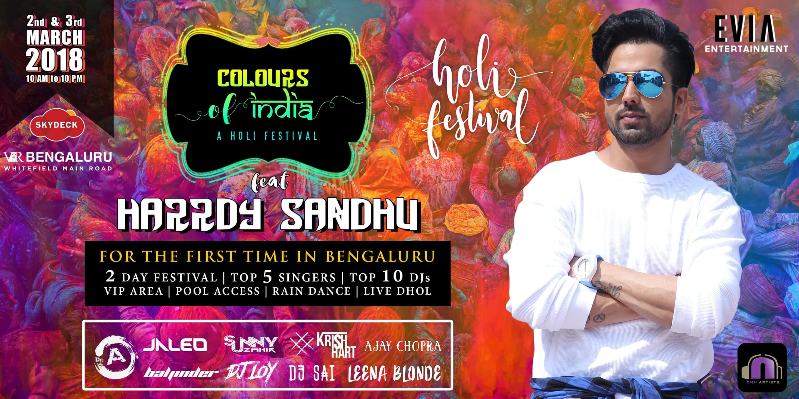 A Holi Festival - Colours Of INDIA feat Harrdy Sandhu