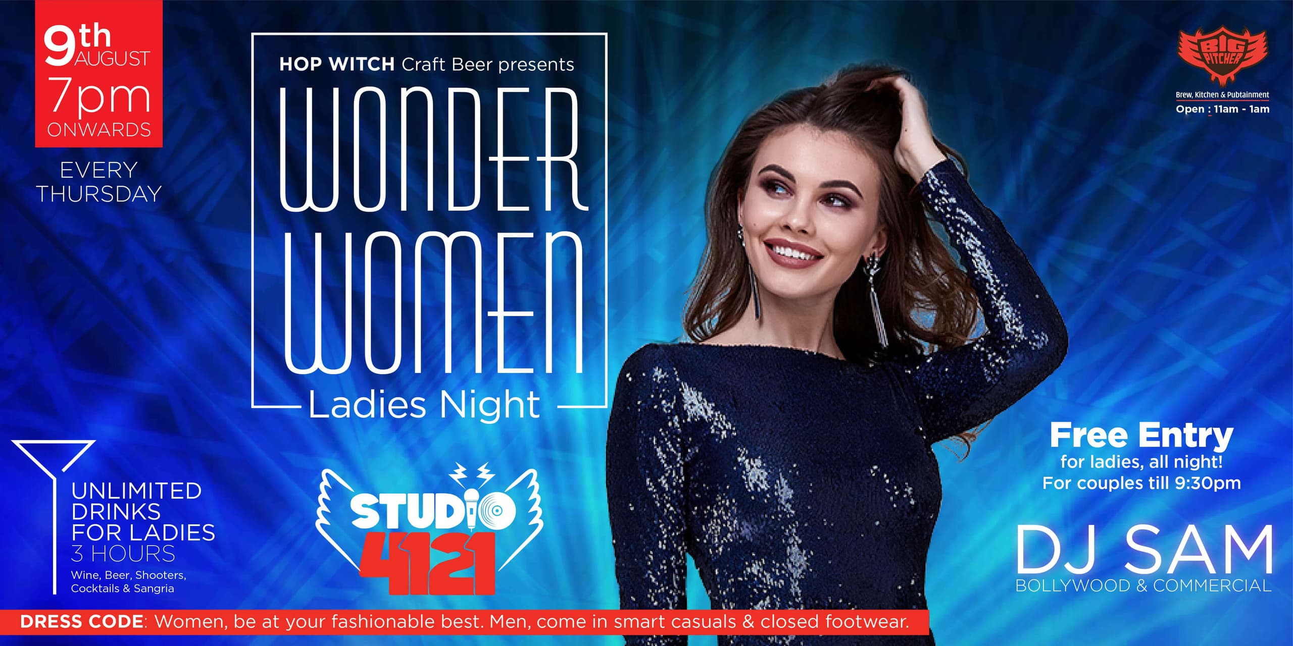 Wonder Women Ladies Night Ft DJ Sam