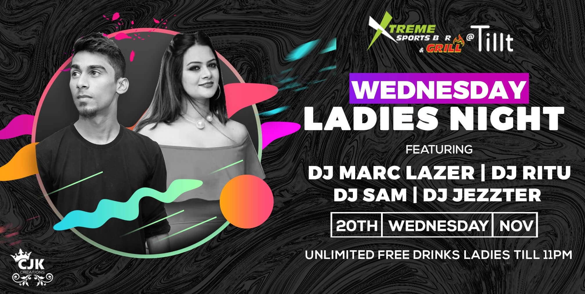 Wednesday Ladies Night At Xtreme Sports Bar at tilt