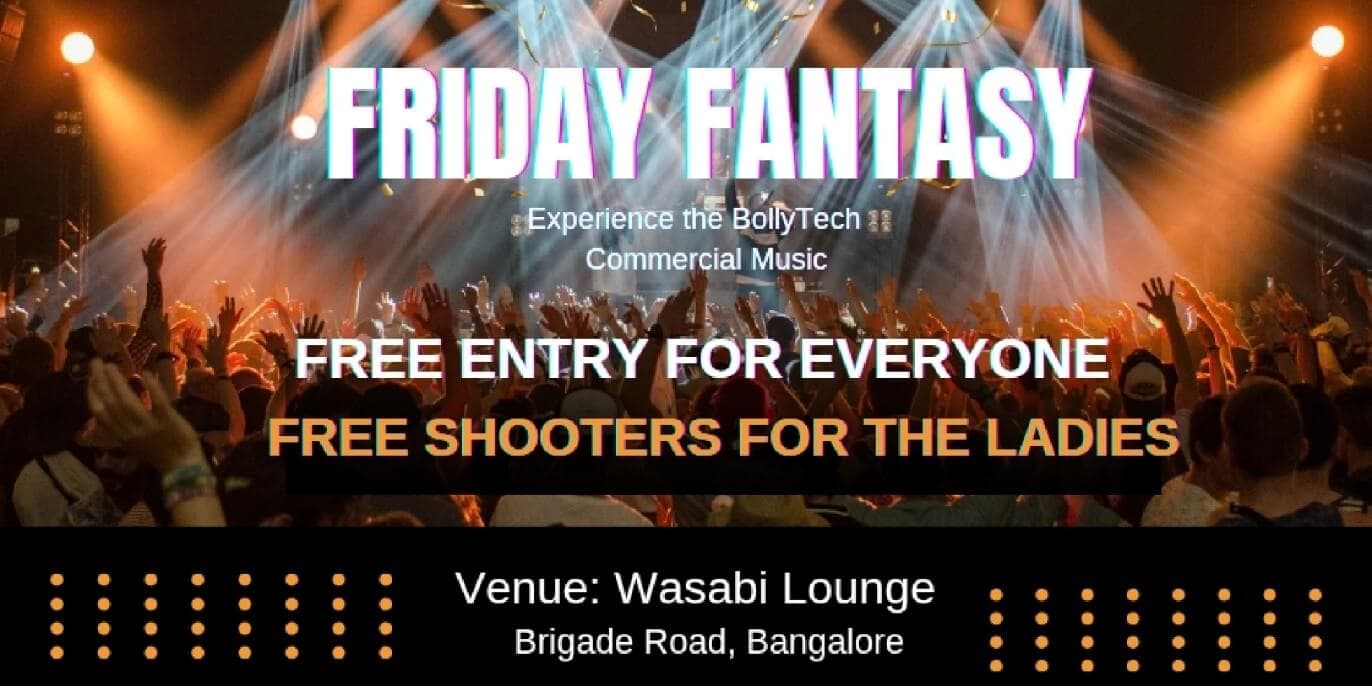 Friday Fantasy Night At Wasabi Lounge