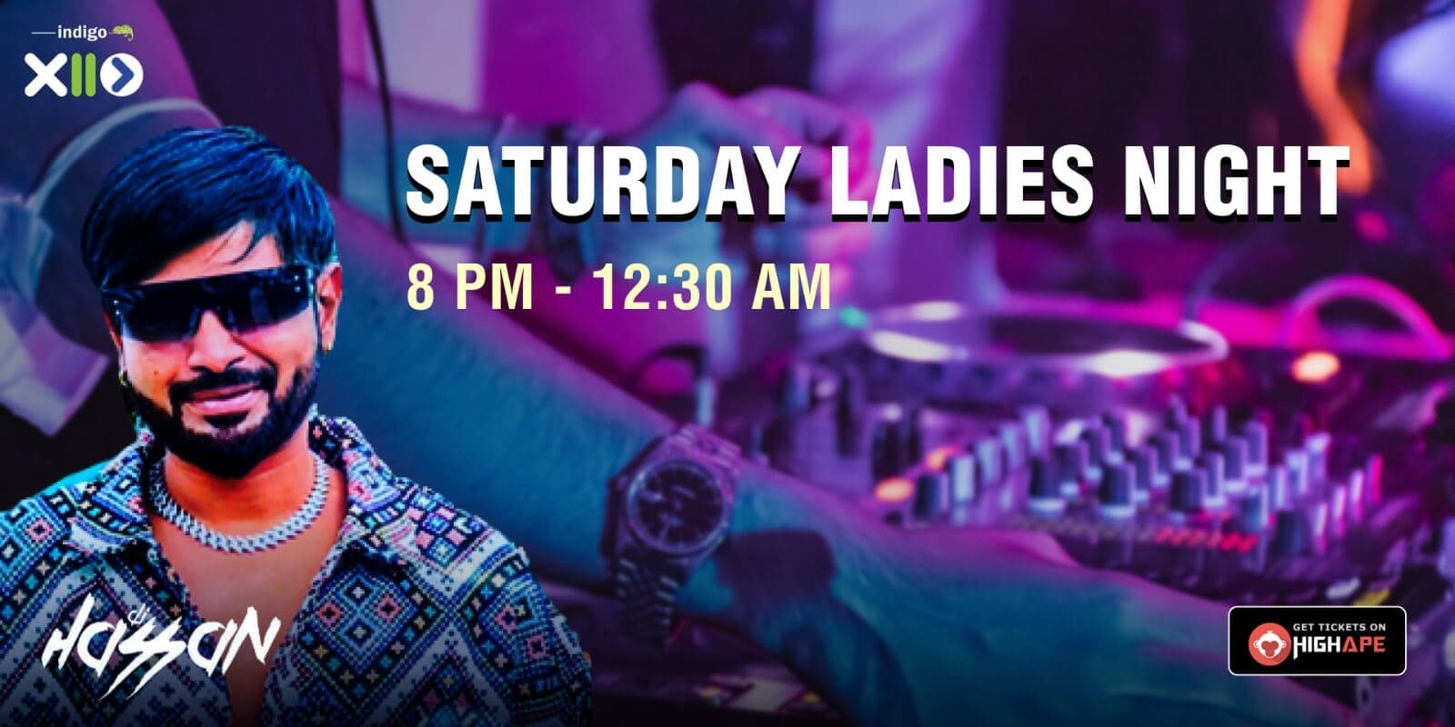 Saturday Ladies Night | Indigo XP