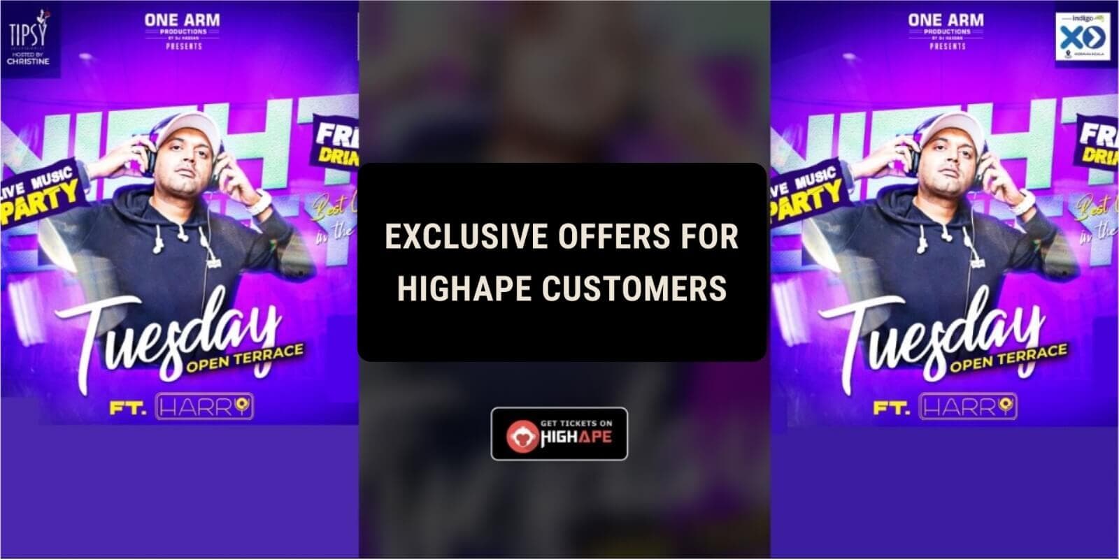 Tuesday Open Terrace | Indigo XP