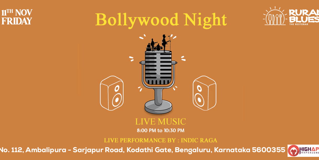 Friday Bollywood Night Ft Indic Raga