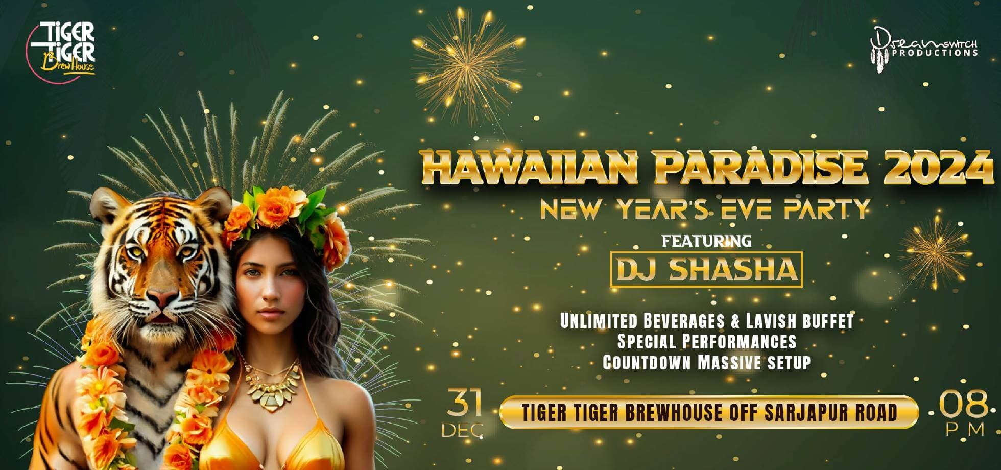 Hawaiian Paradise 2024 New Year's Eve