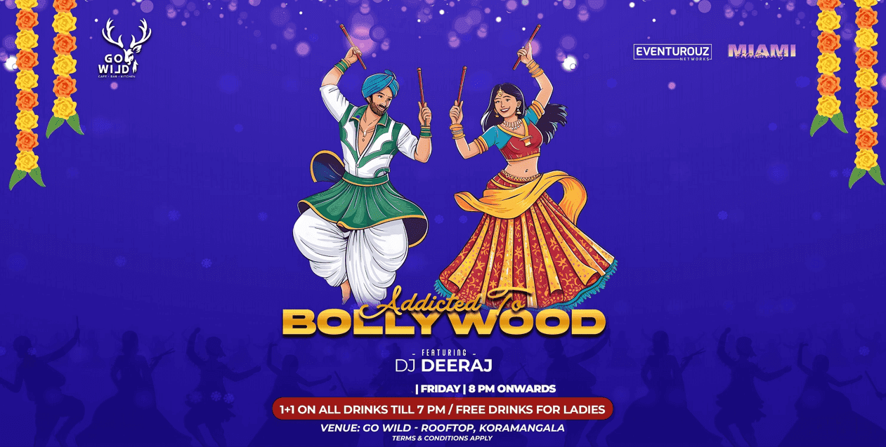 Friday Addicted To Bollywood | Go wild Rooftop