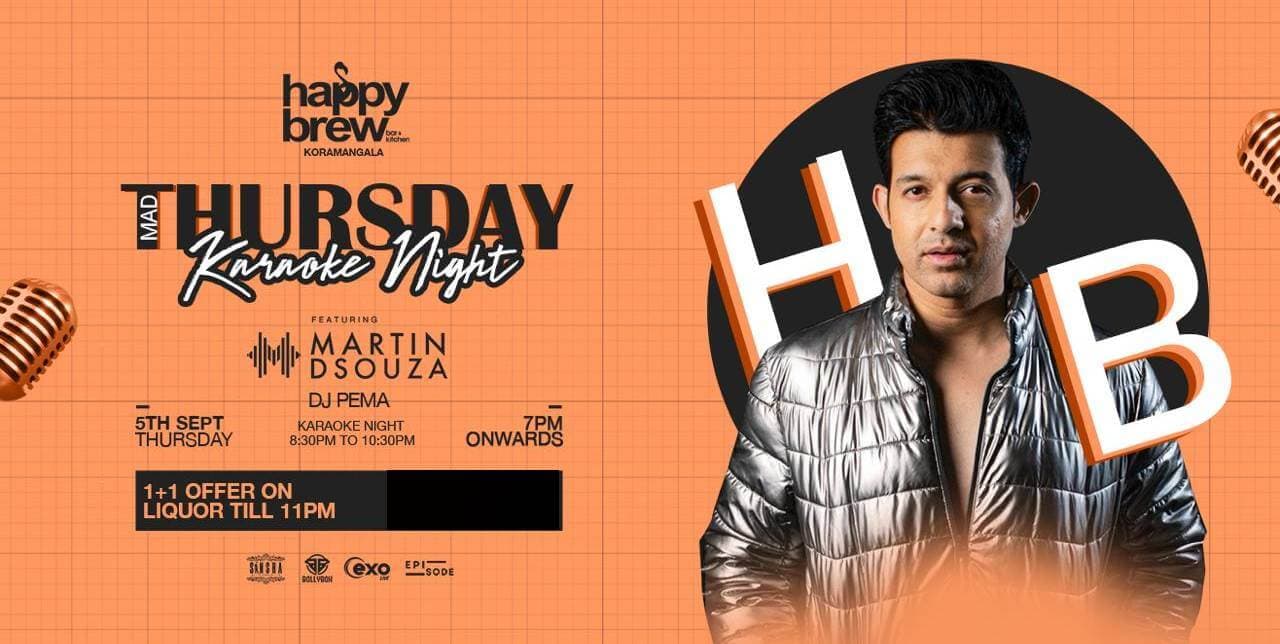 Mad Thursday Ft Martin Dsouza x DJ Roan