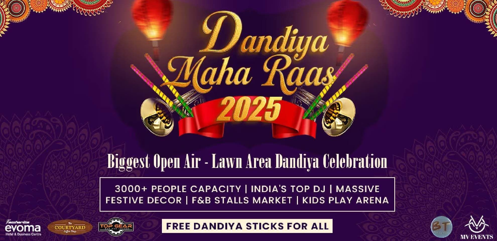 Dandiya Maha Raas 2025 | Evoma Hotel