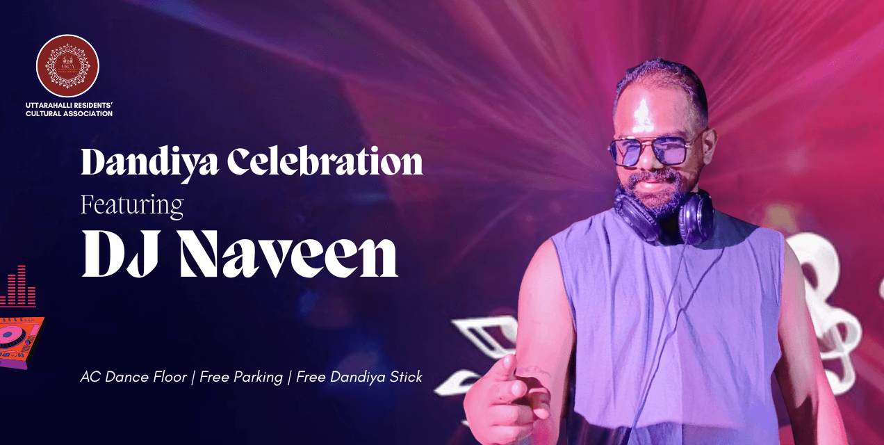 Biggest Dandiya Night In South Bangalore With DJ Naveen