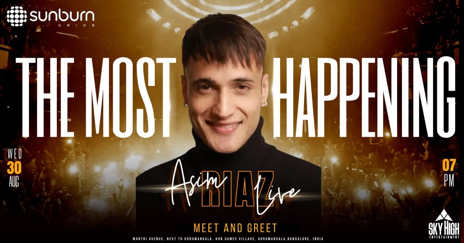 Live Performance By Asim Riaz | Sunburn Union 